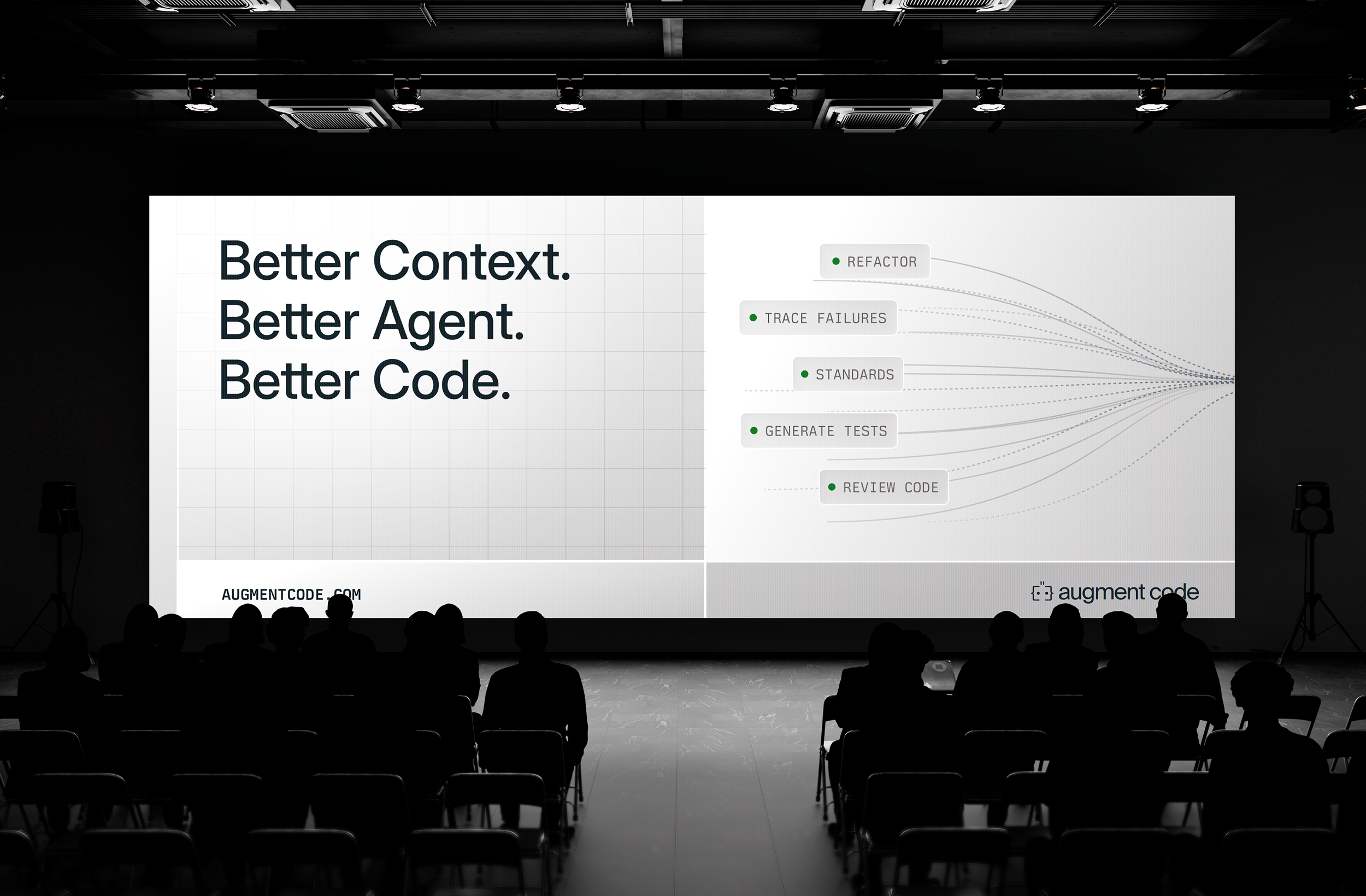 Stage keynote presentation