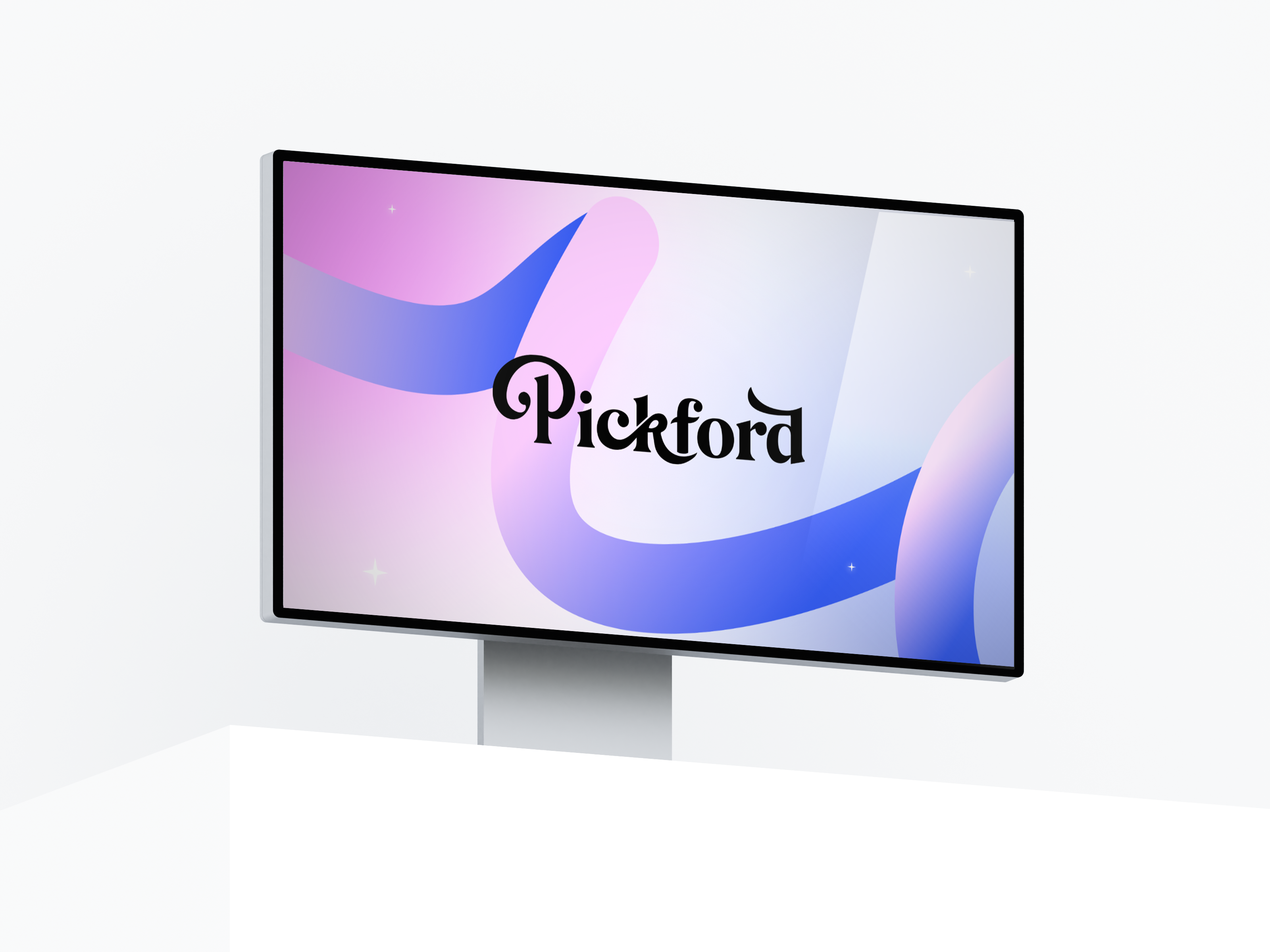 Stationery design of letterhead and business cards for the company Anders on top of a blurred photo of a house interior.